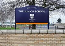 School Wayfinding Site Sign
